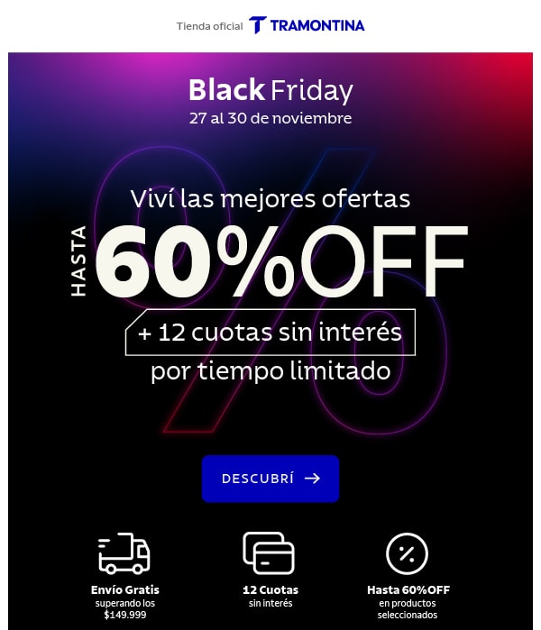 Black Hasta 60% OFF